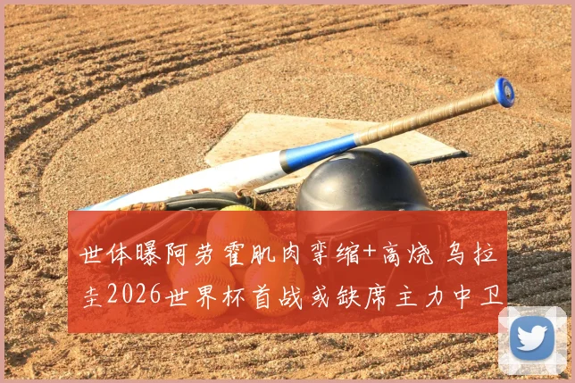 世体曝阿劳霍肌肉挛缩+高烧 乌拉圭2026世界杯首战或缺席主力中卫